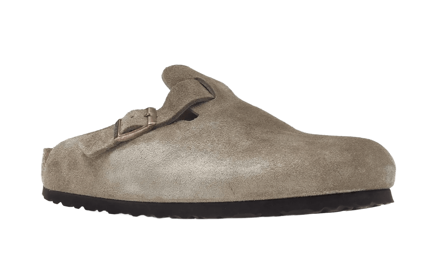 Birkenstock Boston Soft Footbed Suede Taupe - 0560771
