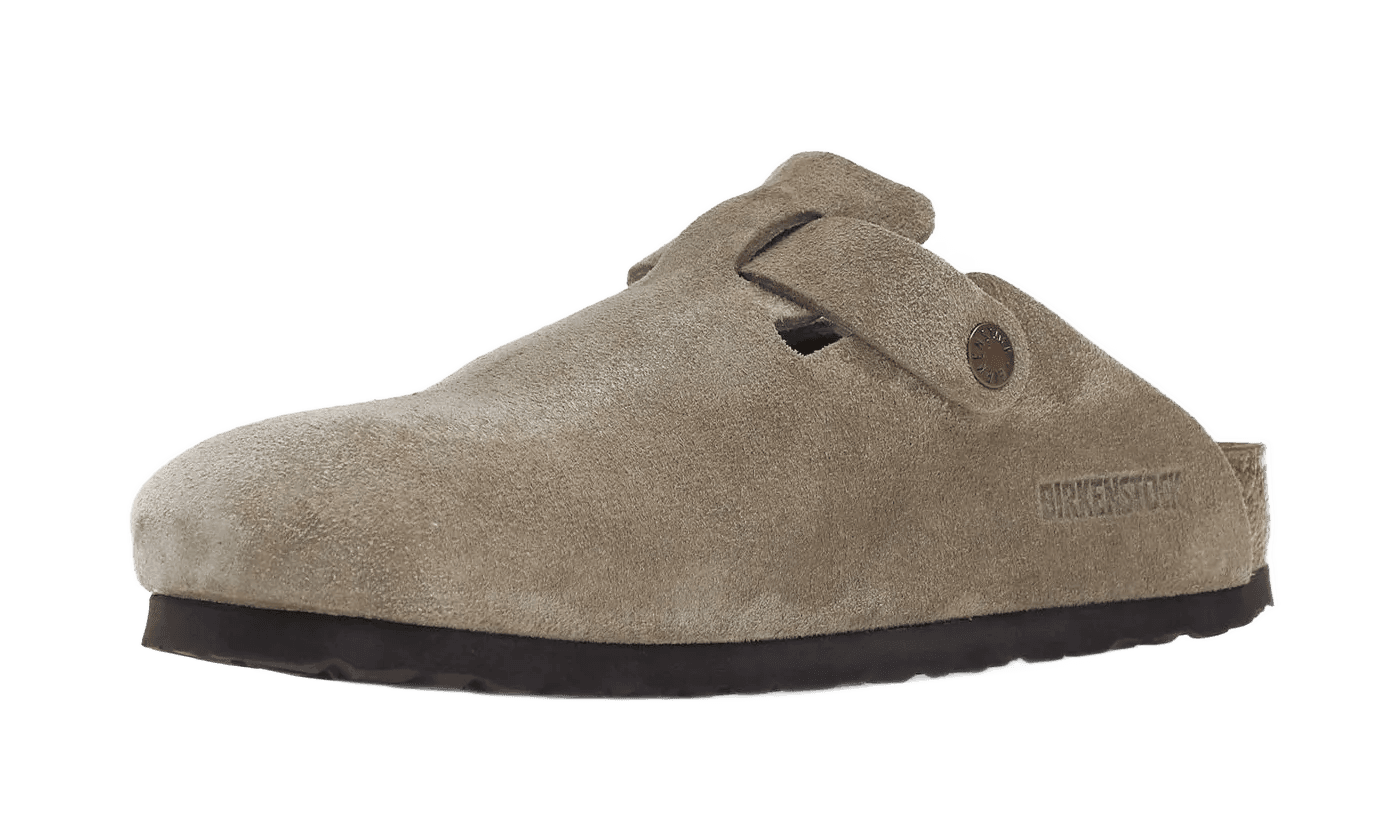 Birkenstock Boston Soft Footbed Suede Taupe - 0560771