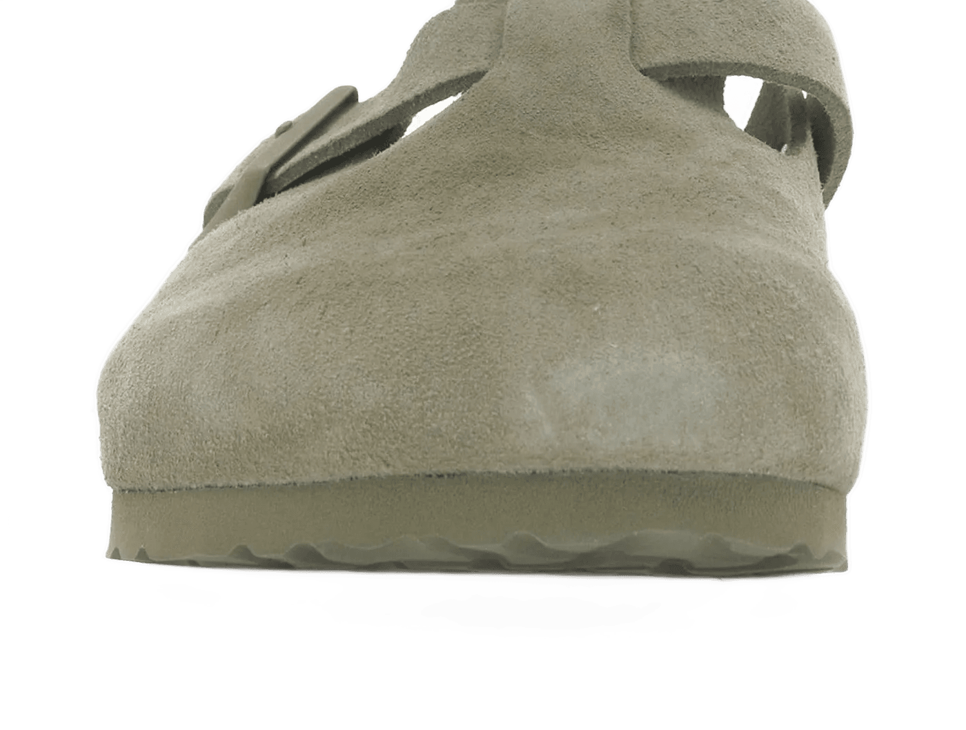 Birkenstock Boston Suede Faded Khaki - 1025788/1025844