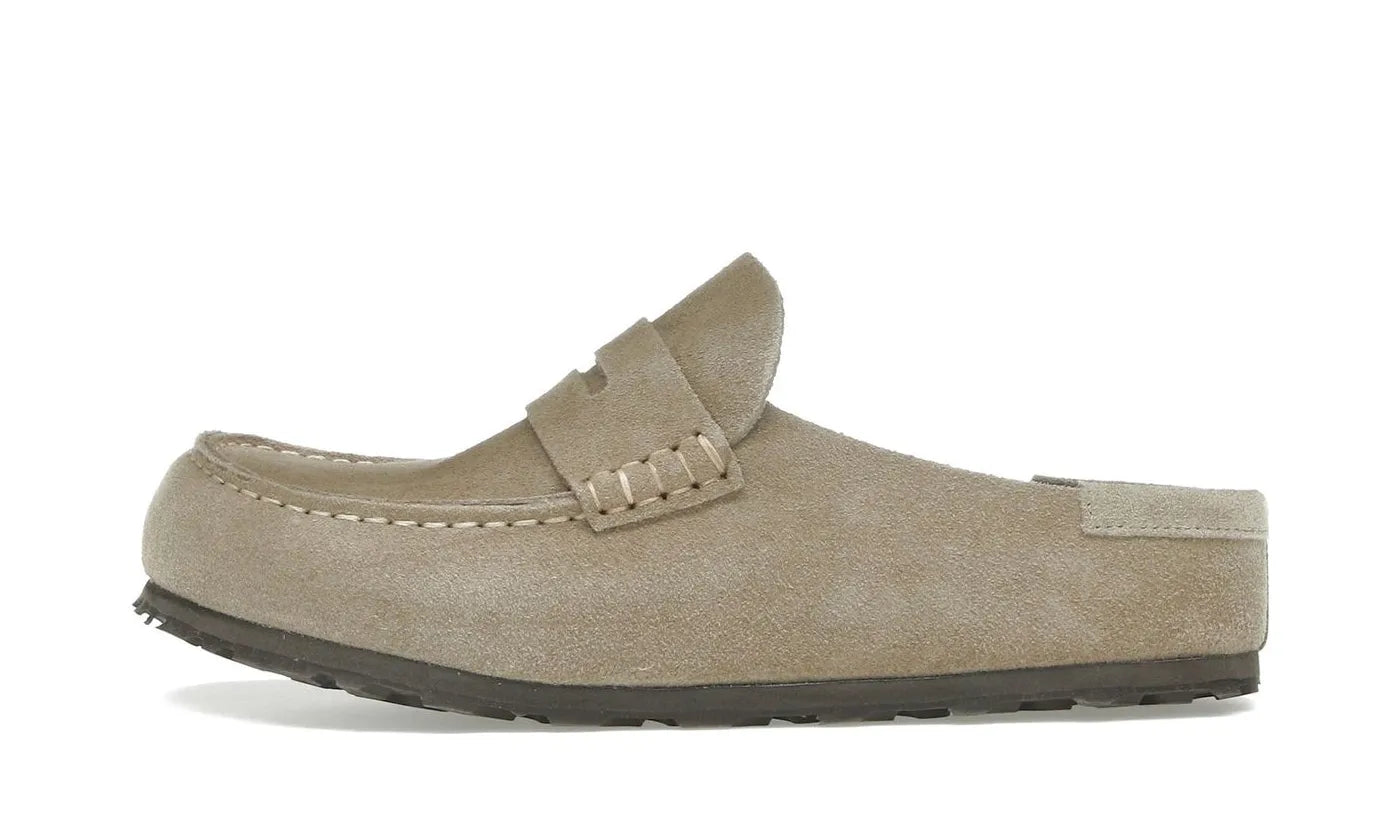 Birkenstock Naples Wrapped Suede Leather Taupe - 1029675/1029710