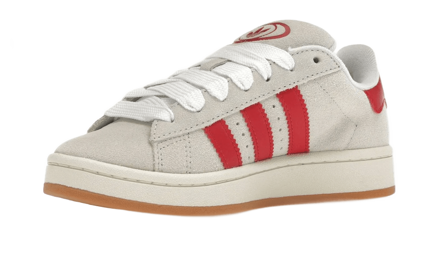 Adidas Campus 00s Crystal White Better Scarlet  - GY0037