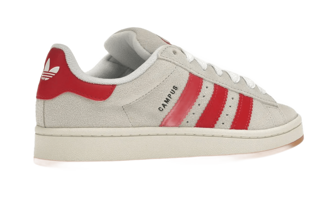 Adidas Campus 00s Crystal White Better Scarlet  - GY0037