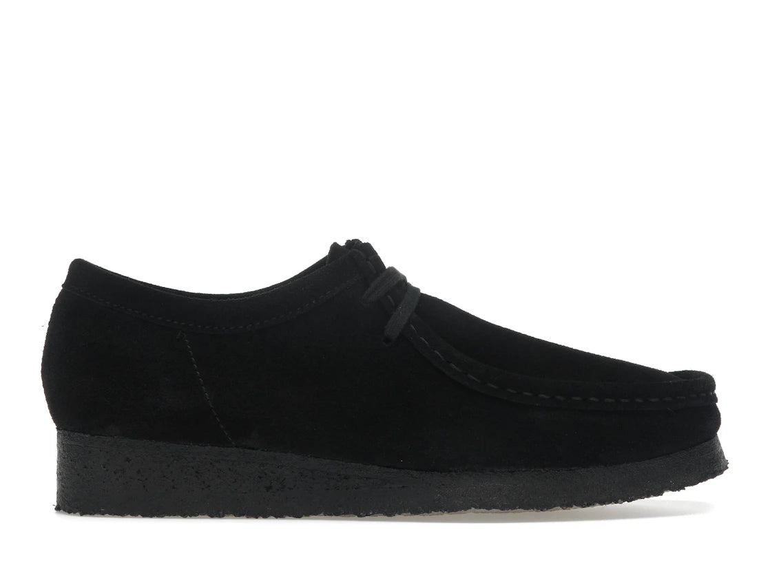 Clarks Originals Wallabee Boot, Black Suede - 26155519