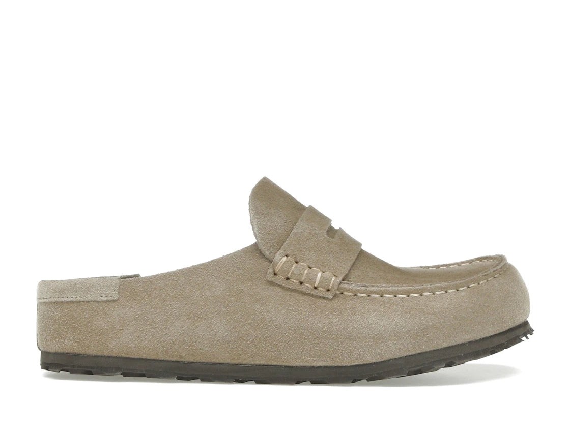 Birkenstock Naples Wrapped Suede Leather Taupe - 1029675/1029710