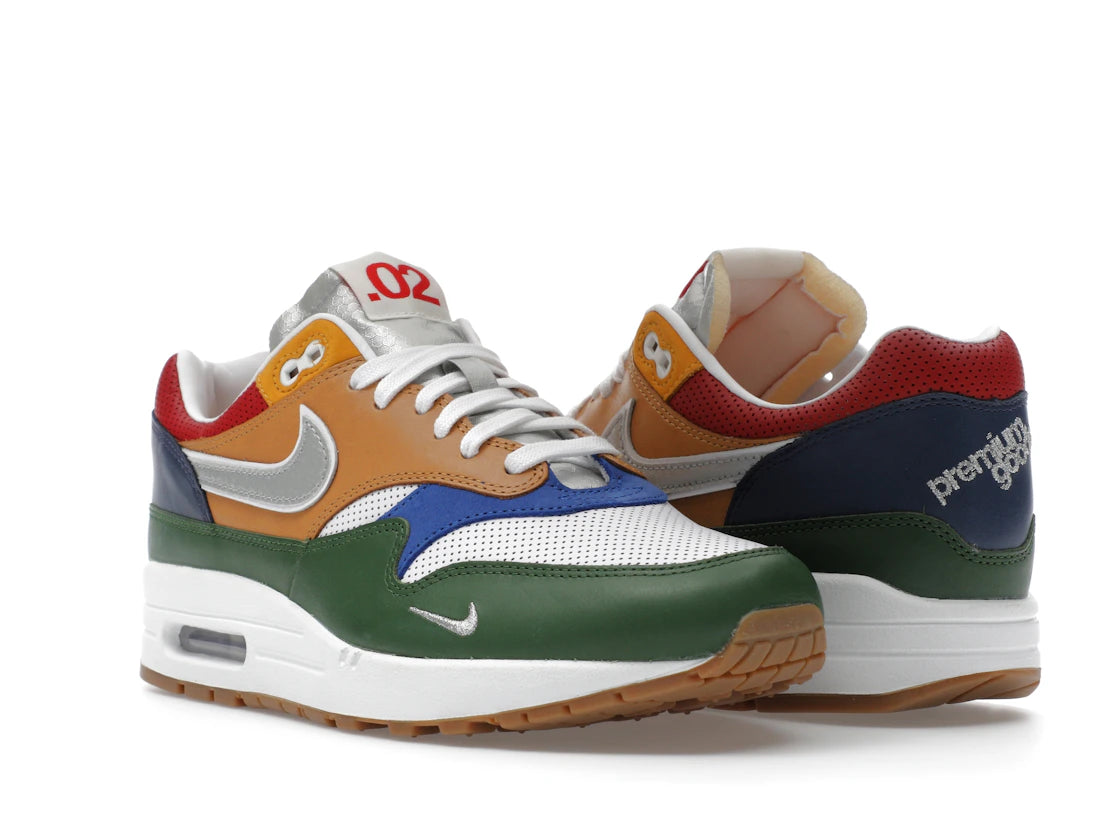 Nike Air Max 1 Premium Goods White Forest Green - II6235-100