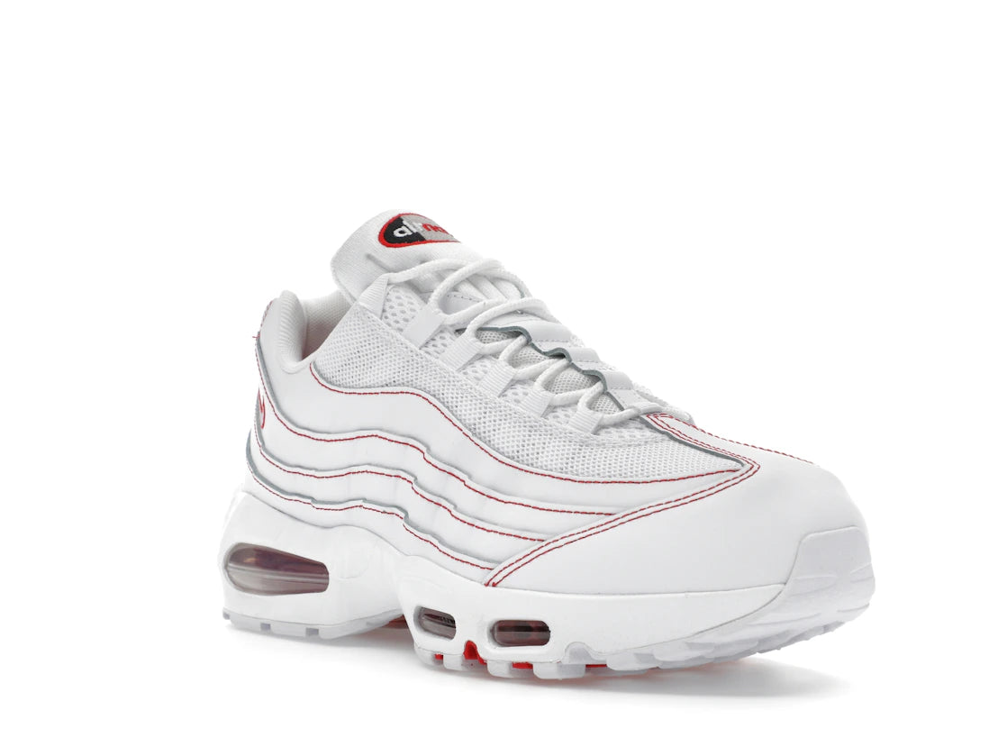 Nike Air Max 95 OG Big Bubble White University Red - IB7936-100