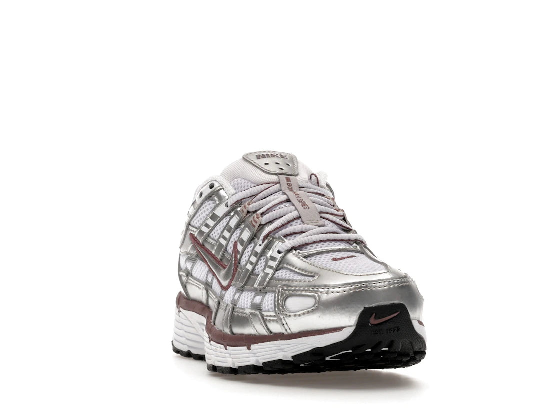 Nike P-6000 White Metallic Silver Tattoo - BV1021-110