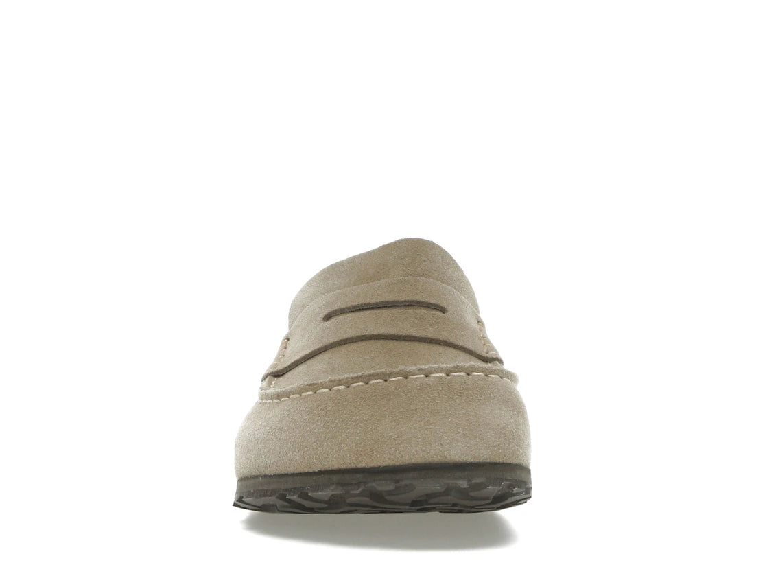 Birkenstock Naples Wrapped Suede Leather Taupe - 1029675/1029710