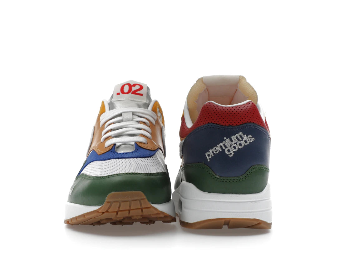 Nike Air Max 1 Premium Goods White Forest Green - II6235-100