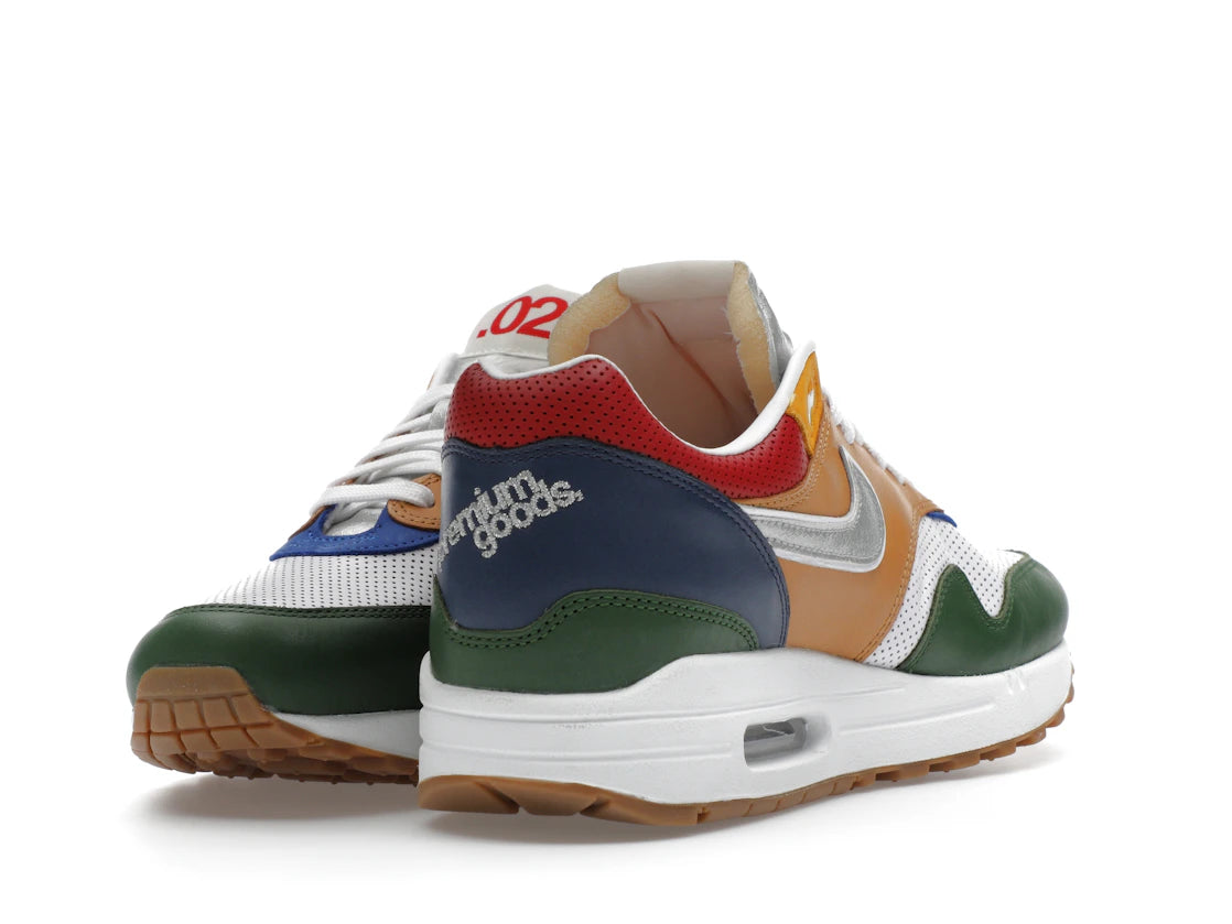 Nike Air Max 1 Premium Goods White Forest Green - II6235-100