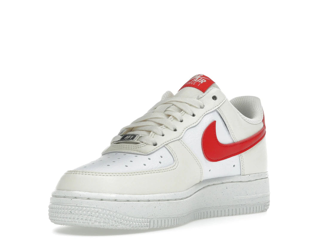 Nike Air Force 1 Low &07 Next Nature Pale Ivory University Red - DC9486-109