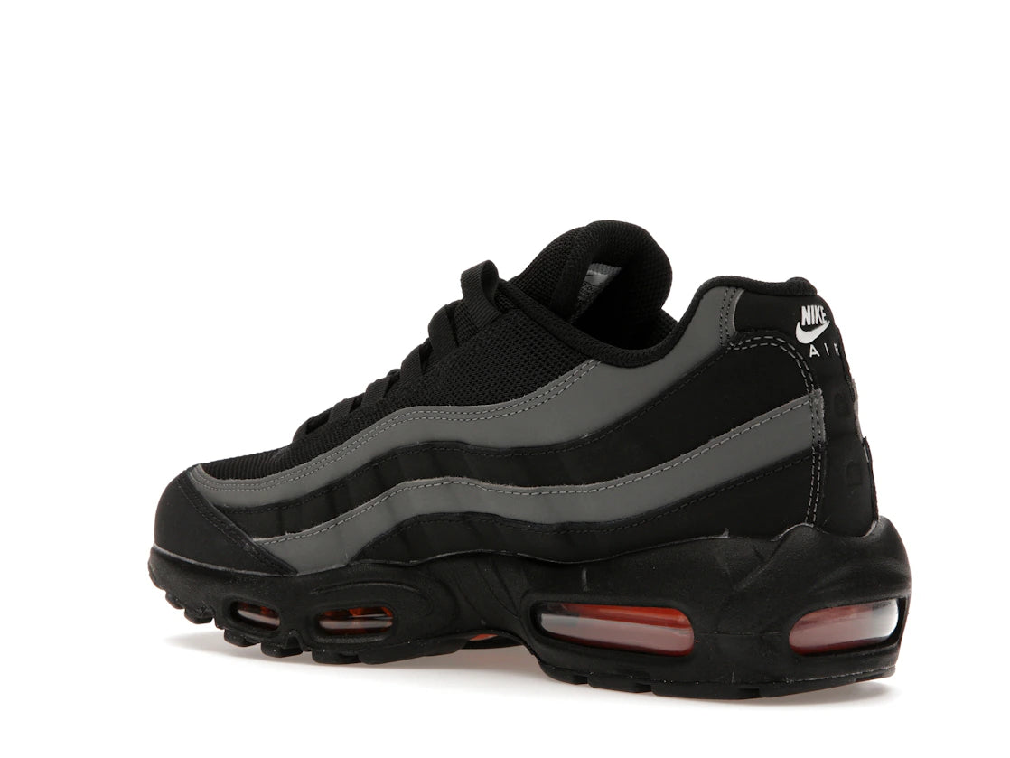 Nike Air Max 95 Black, Gray, Safety Orange - DX2657-001
