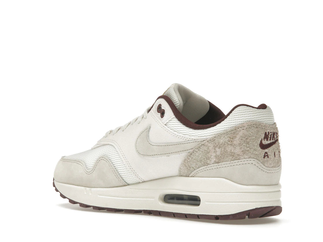 Nike Air Max 1 Sail Burgundy Crush - HF8127-100