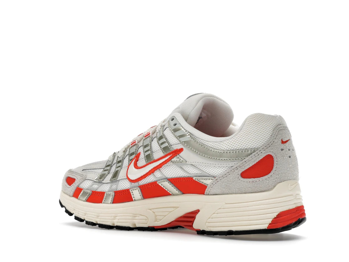 Nike P-6000 Sail Pale Ivory Light Bone Picante Red - HV5230-133