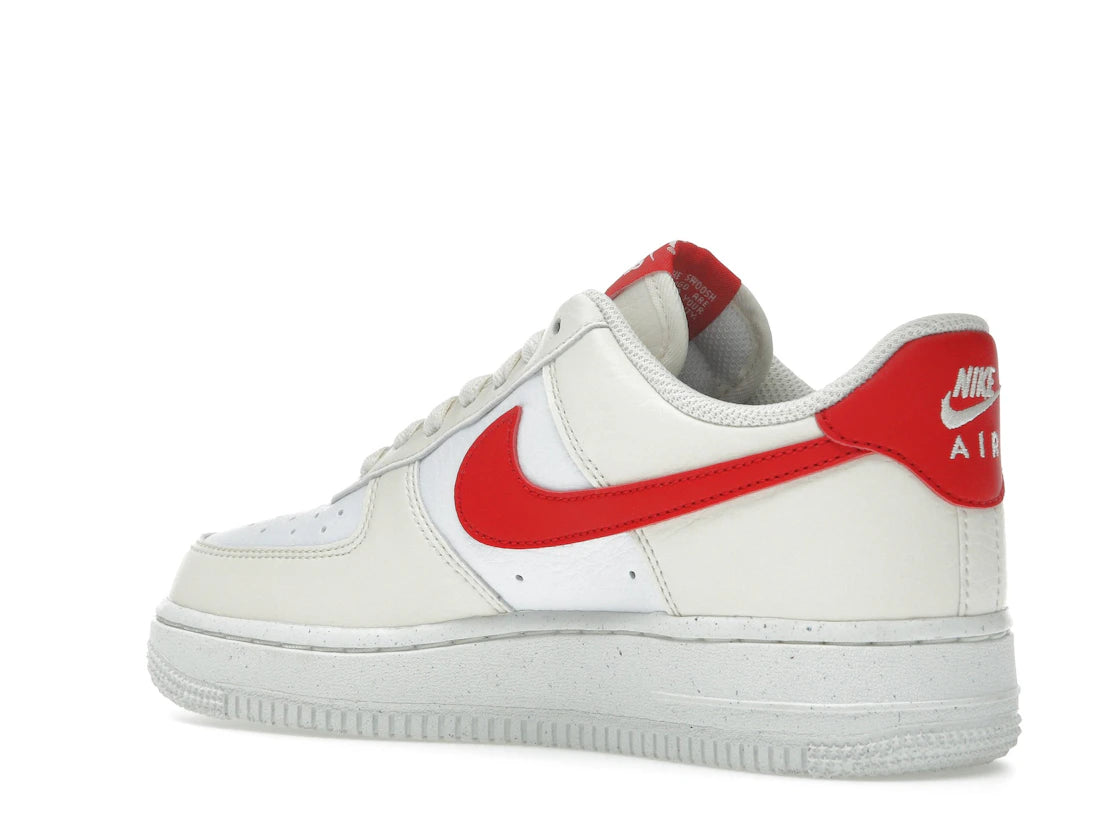 Nike Air Force 1 Low &07 Next Nature Pale Ivory University Red - DC9486-109
