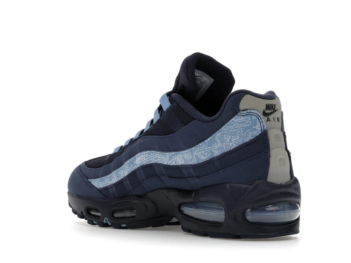 Nike Air Max 95 SE Big Bubble Obsidian Work Blue - IU2254-900