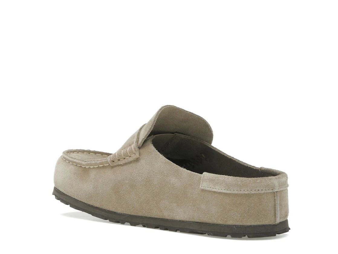 Birkenstock Naples Wrapped Suede Leather Taupe - 1029675/1029710