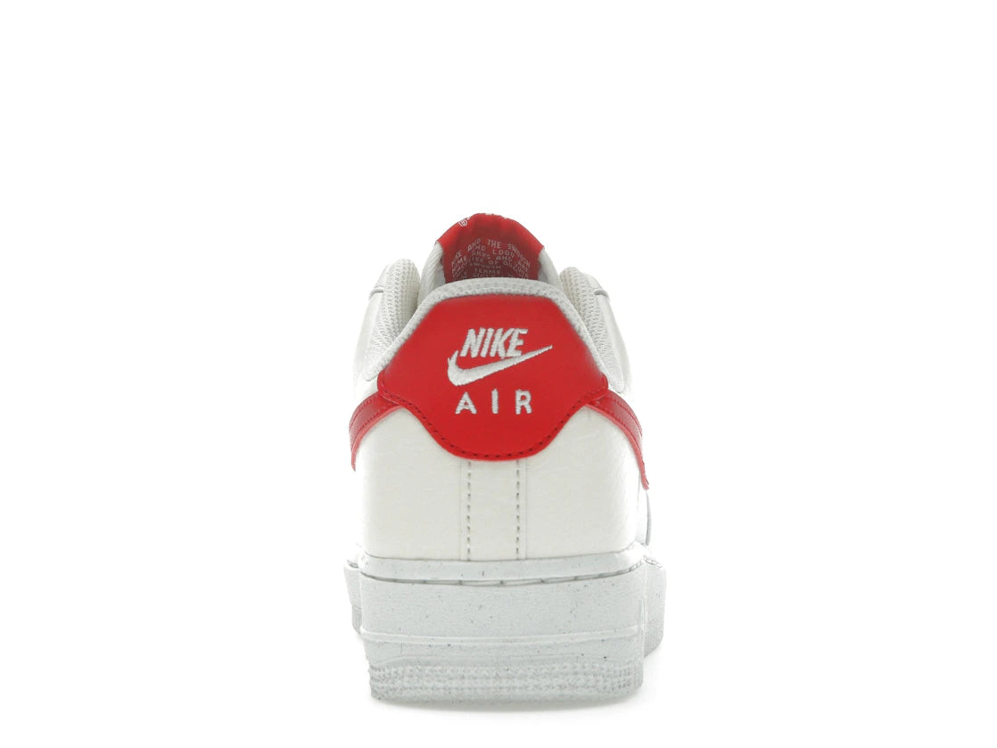 Nike Air Force 1 Low &07 Next Nature Pale Ivory University Red - DC9486-109