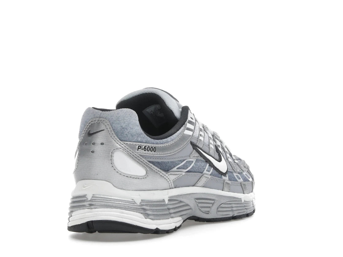 Nike P-6000 Metallic Silver Summit White-Wolf Grey - IH4465-095