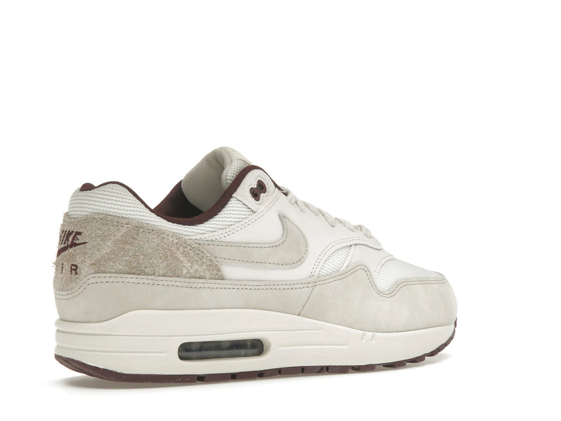 Nike Air Max 1 Sail Burgundy Crush - HF8127-100