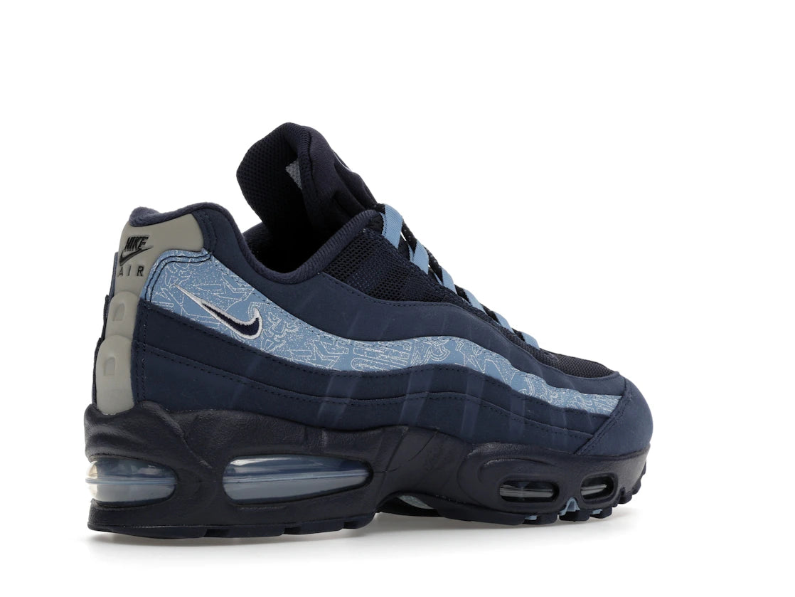 Nike Air Max 95 SE Big Bubble Obsidian Work Blue - IU2254-900