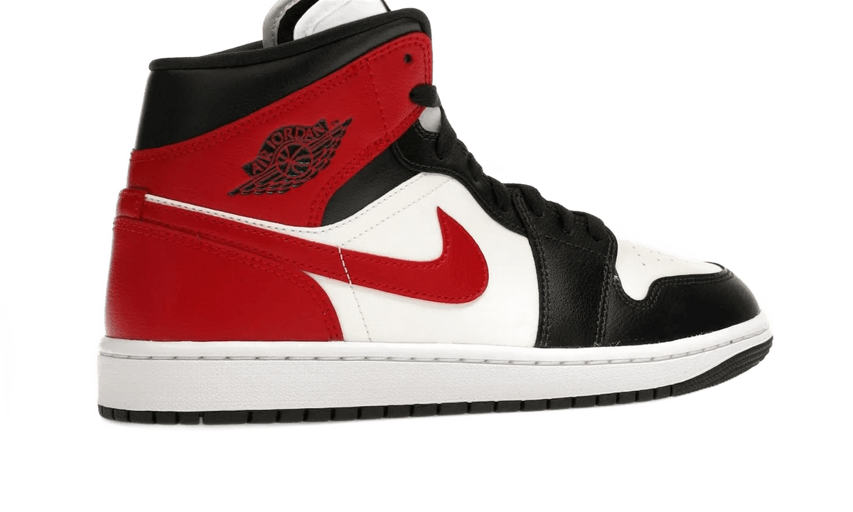 Nike Air Jordan 1 Mid Gym Red Off Noir - BQ6472-160