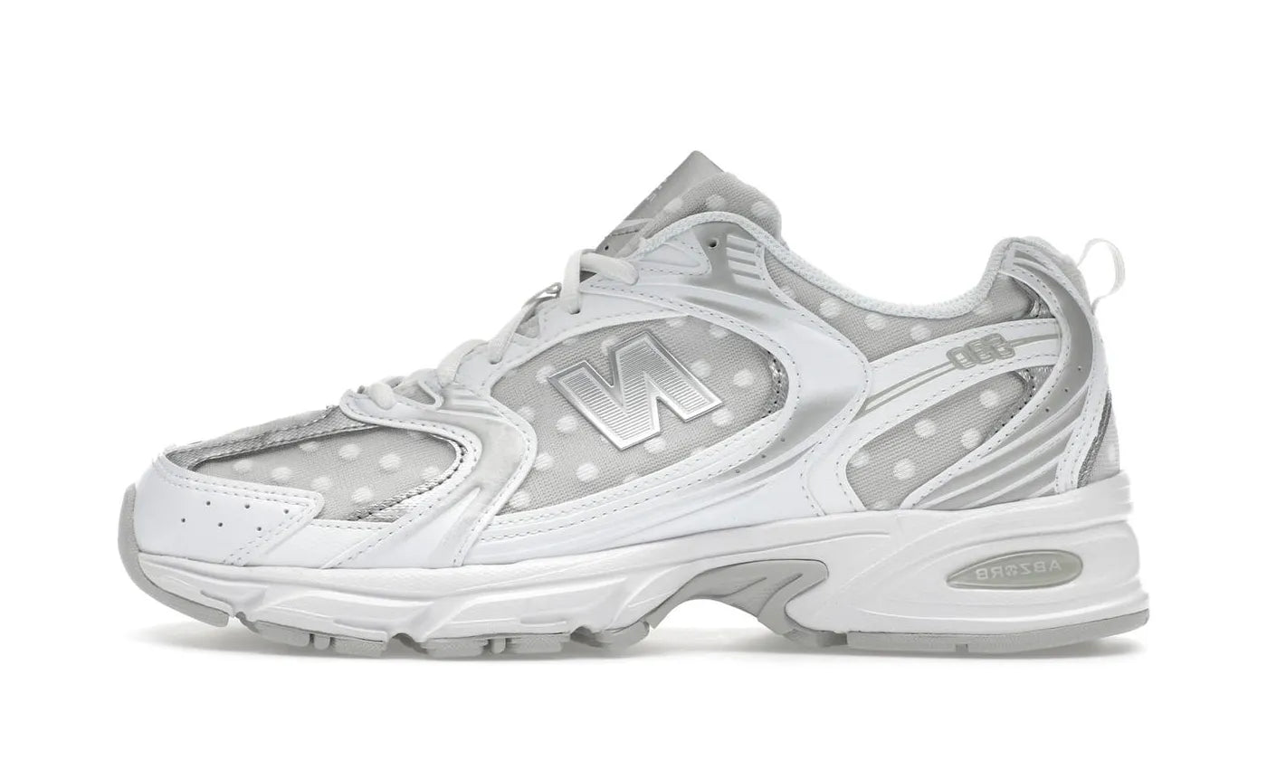 New Balance 530 Silver Metallic Polka Dots - U530HFW