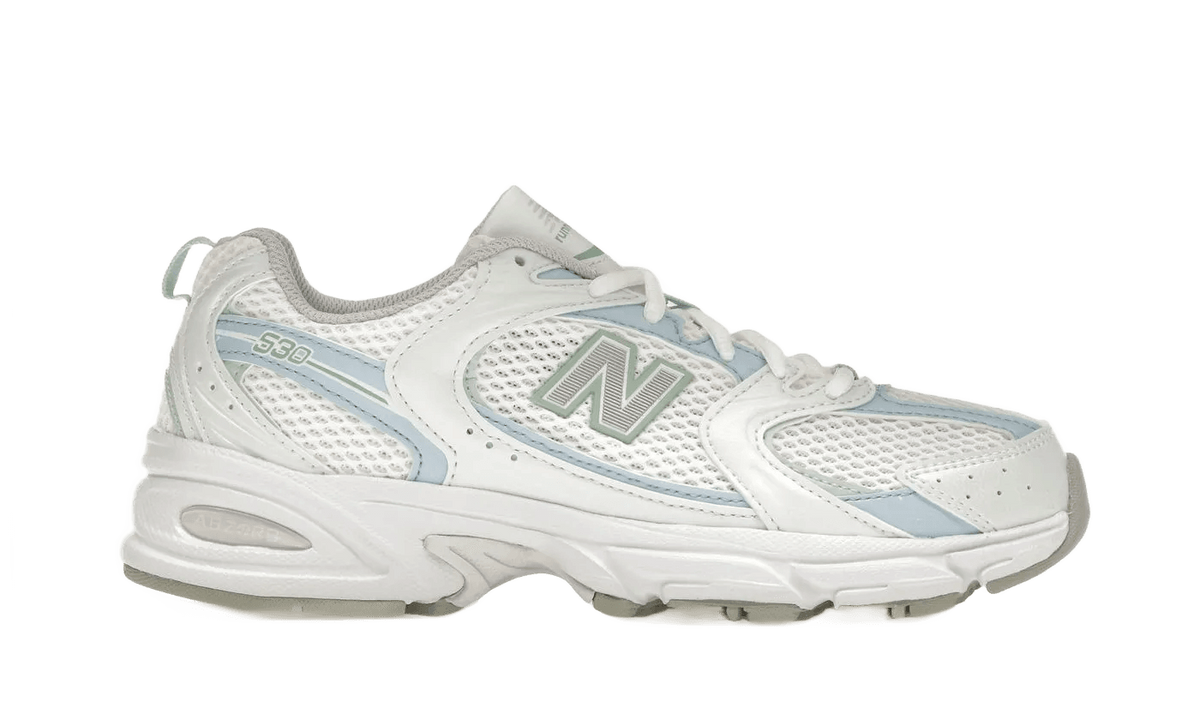 New Balance 530 White Light Chrome Blue Clay Ash - MR530PC