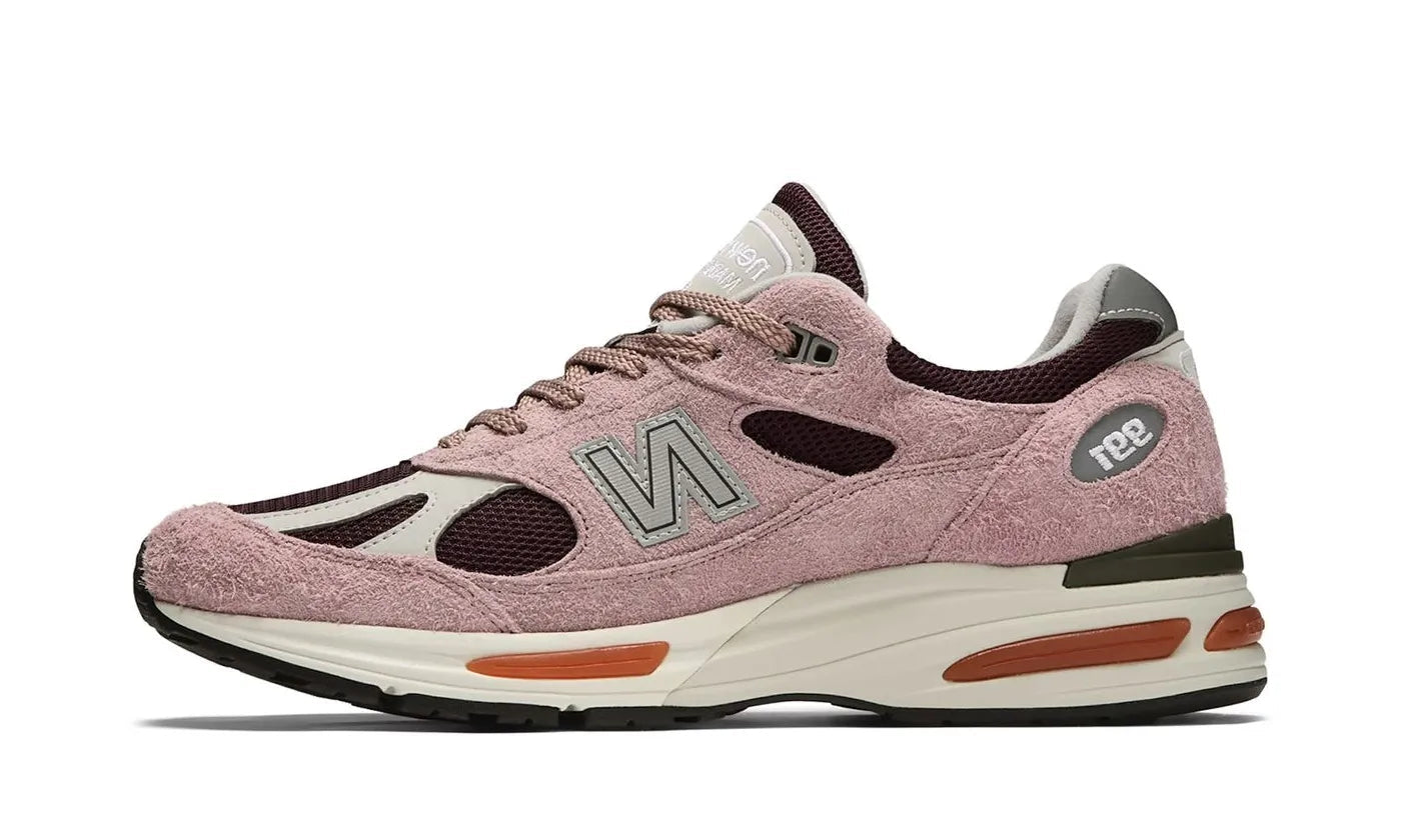 New Balance 991v2 MiUK Pink Mauve - U991PR2