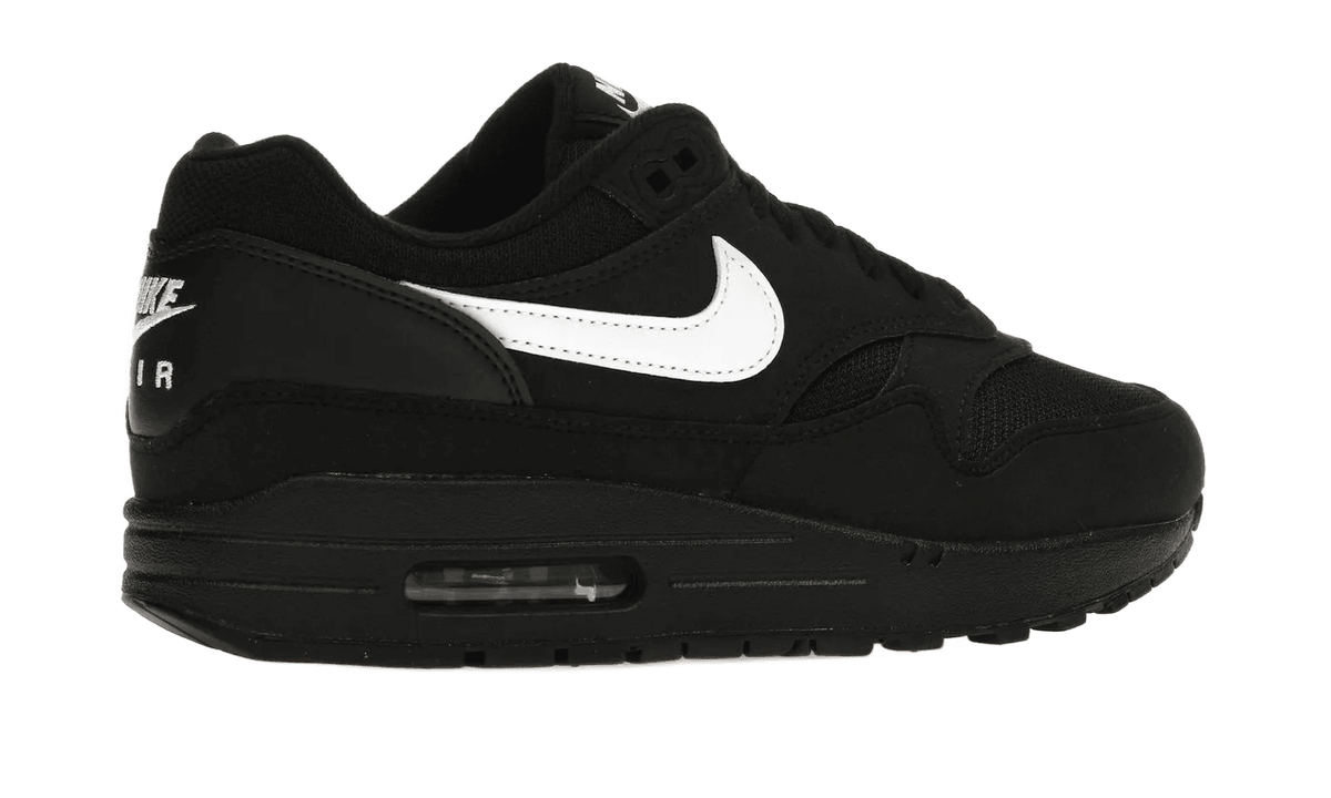 Nike Air Max 1 Black White Swoosh - FZ0628-010