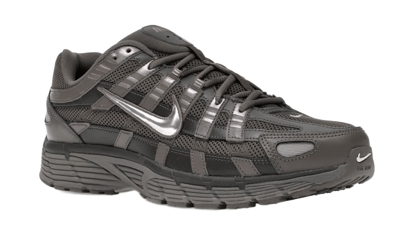Nike P-6000 Cave Stone Medium Ash Flat Pewter Metallic Silver - CD6404-202
