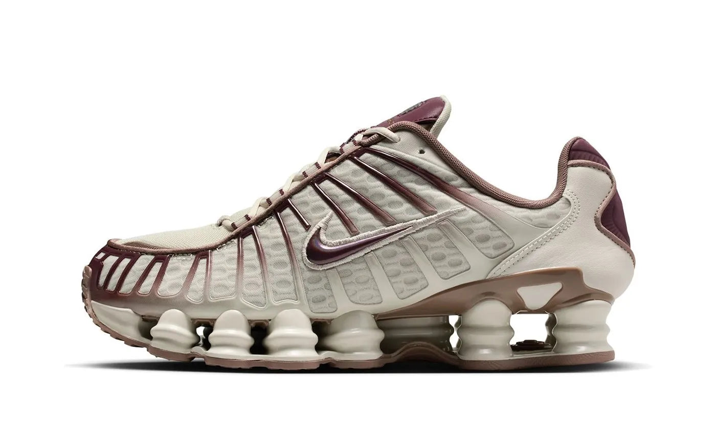 Nike Shox TL Light Bone Burgundy Crush - AV3595-015