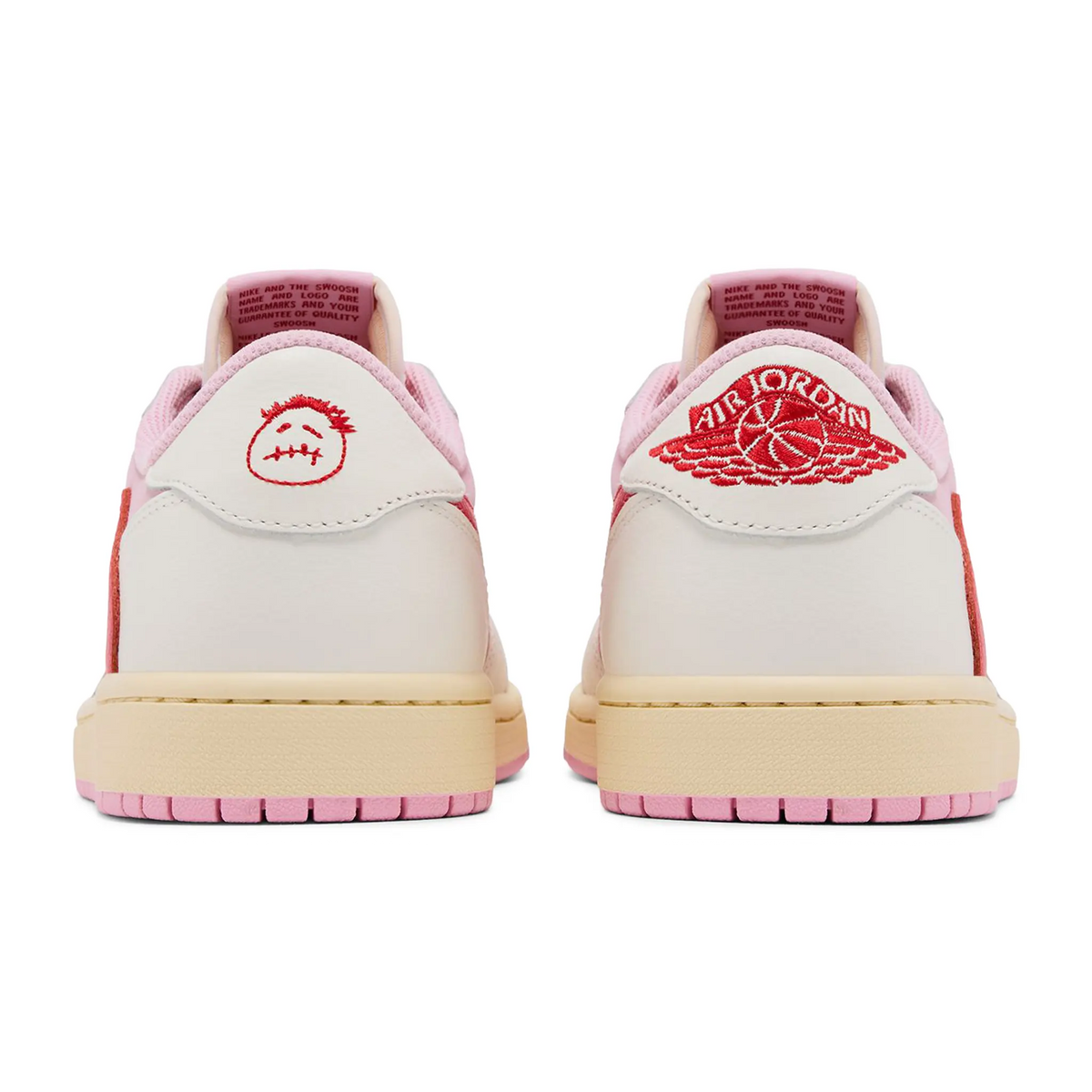 Air Jordan 1 Retro Low OG SP Travis Scott Sail Tropical Pink